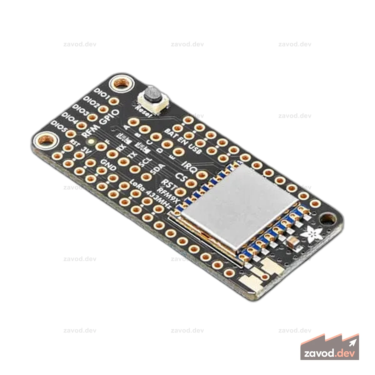 Радио Adafruit LoRa FeatherWing - RFM95W 433 МГц