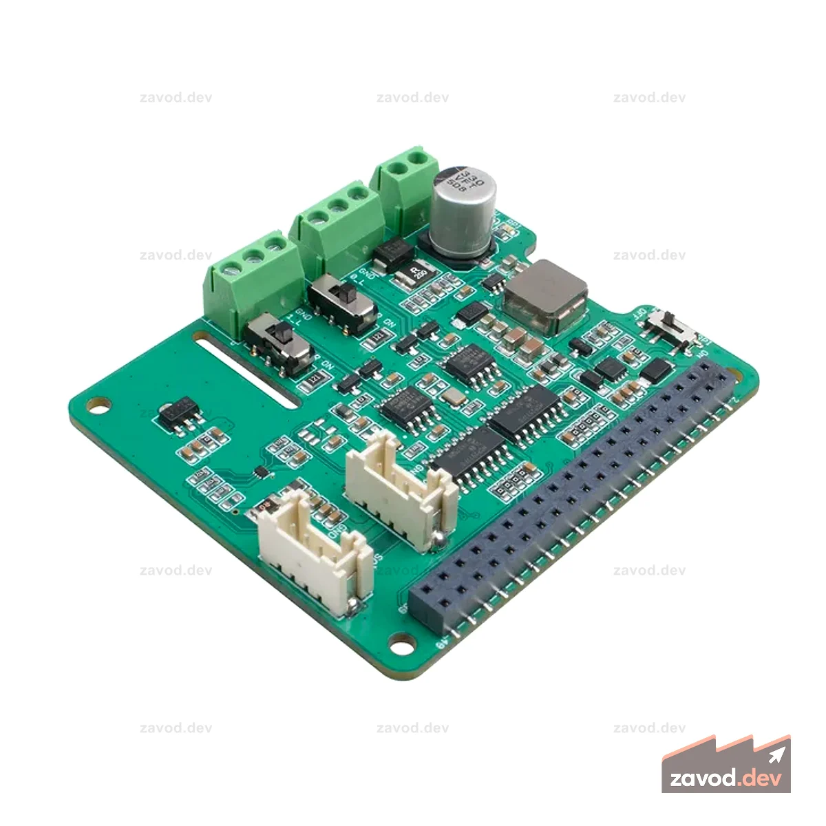 2-канальный CAN-BUS(FD) Шилд для Raspberry Pi