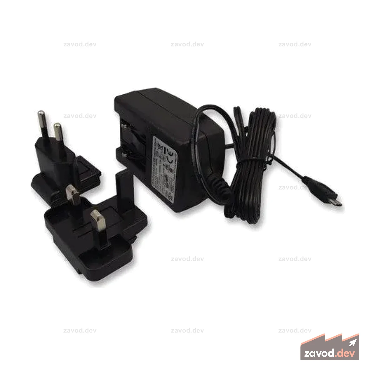 Адаптер Stontronics Raspberry Pi 3B 5,1 В, 2,5 А (черный)