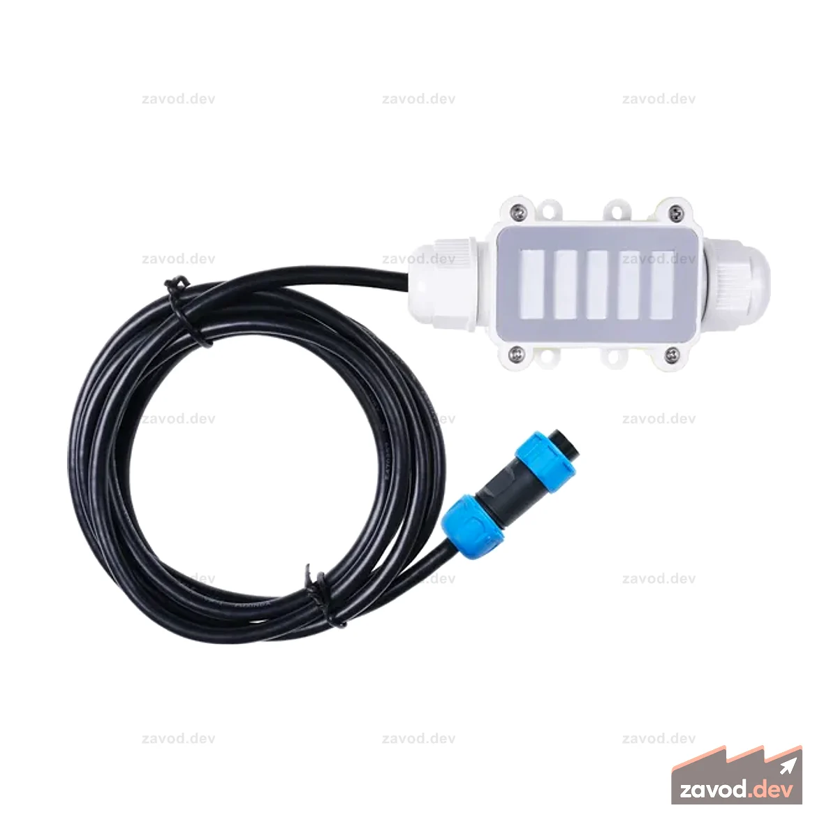 SenseCAP SOLO CO2 5000 (A2) — датчик CO2 NDIR, MODBUS-RTU RS485 и SDI-12, с водонепроницаемым авиационным разъемом