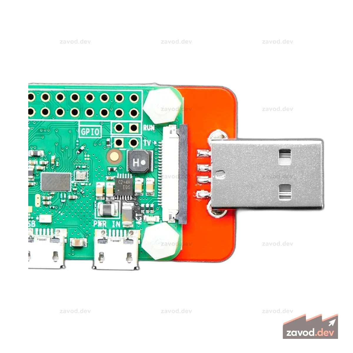 Нулевой вынос для Pi Zero W 1.1