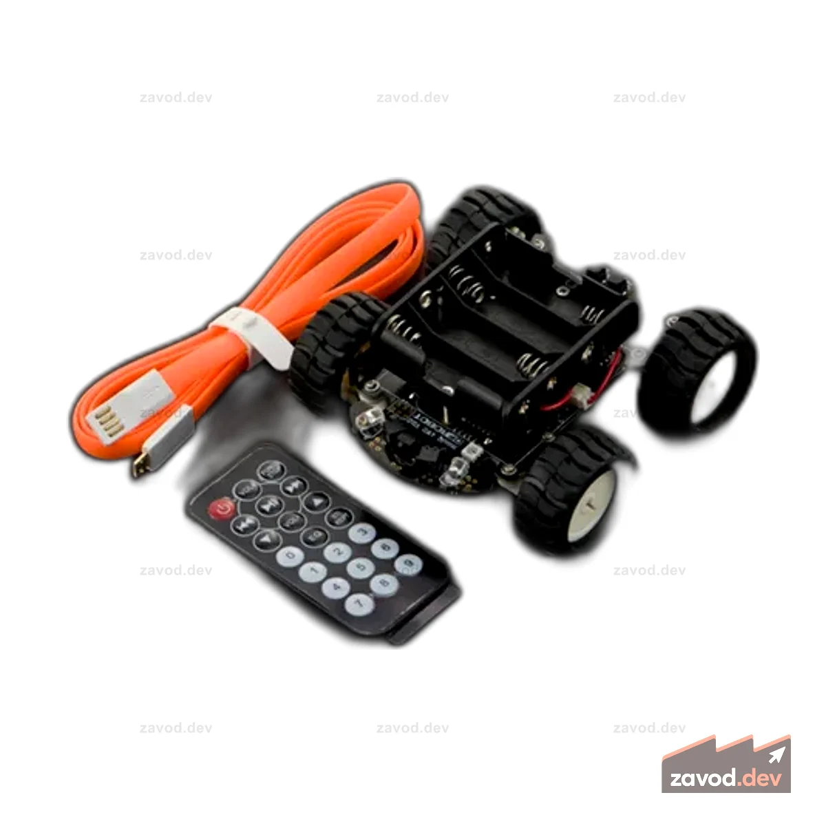 Мобильный робот MiniQ 4WD повышенной проходимости с Arduino