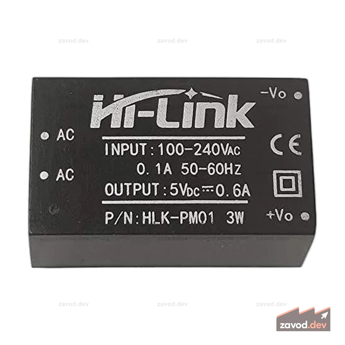 Преобразователь мощности AC-DC Hi-Link 5 В 0,6 А