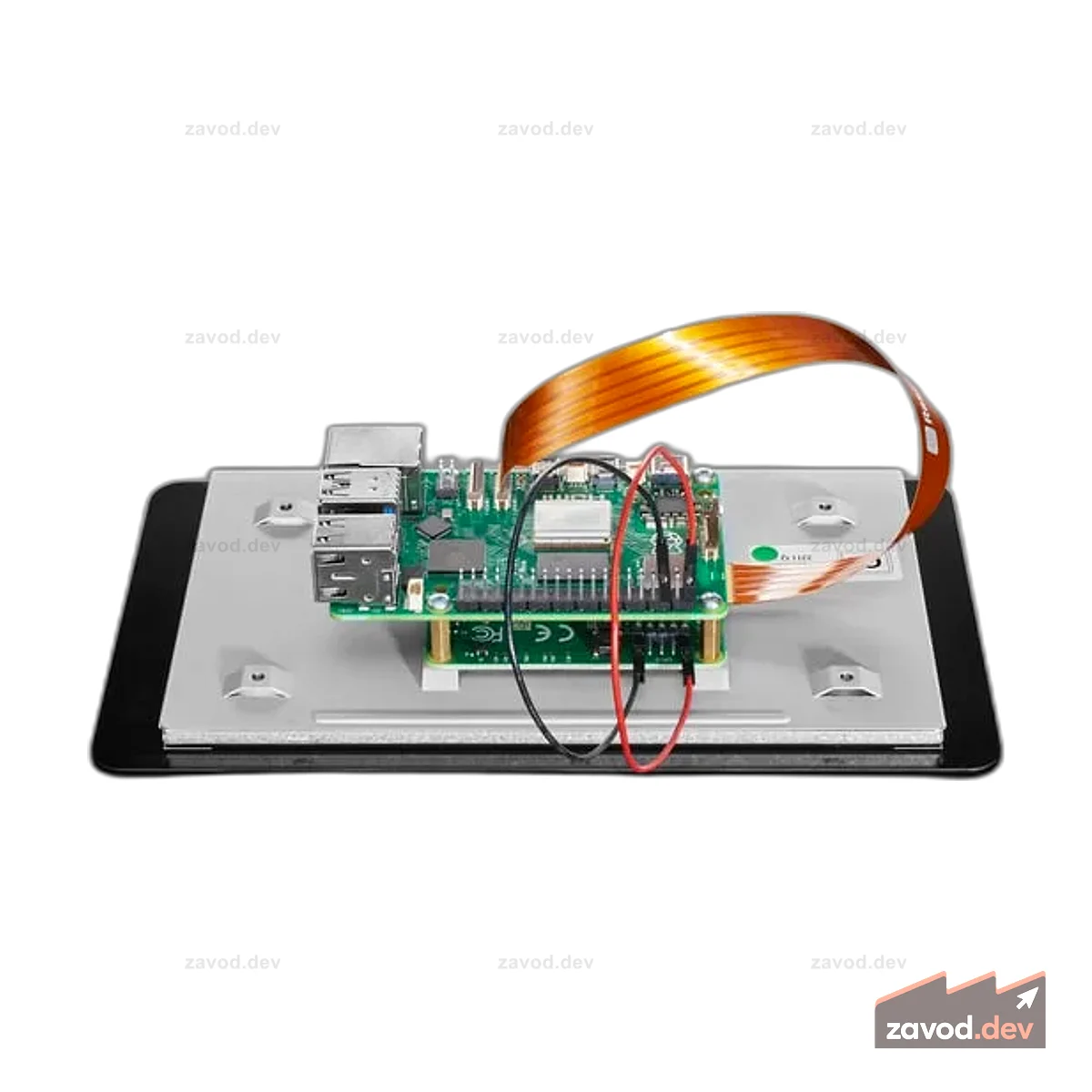 Кабель дисплея Raspberry Pi 5 FPC — 22-контактный (0,5 мм) на 15-контактный (1 мм)