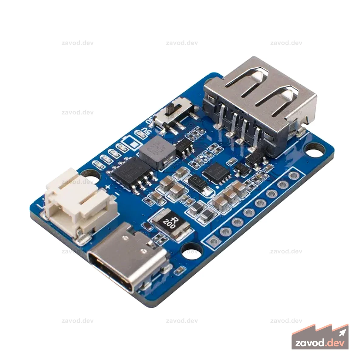 Lipo Rider Plus (зарядное устройство/усилитель) — 5 В/3 А, USB тип C