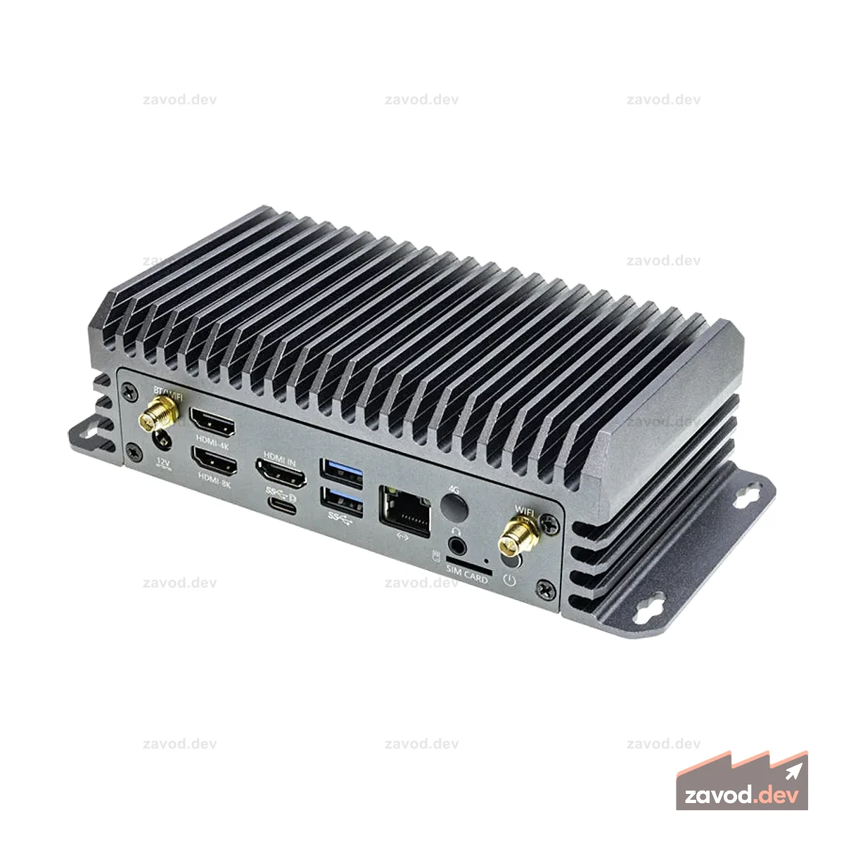 EC-A3588L RK3588 Промышленный безвентиляторный ПК ARM