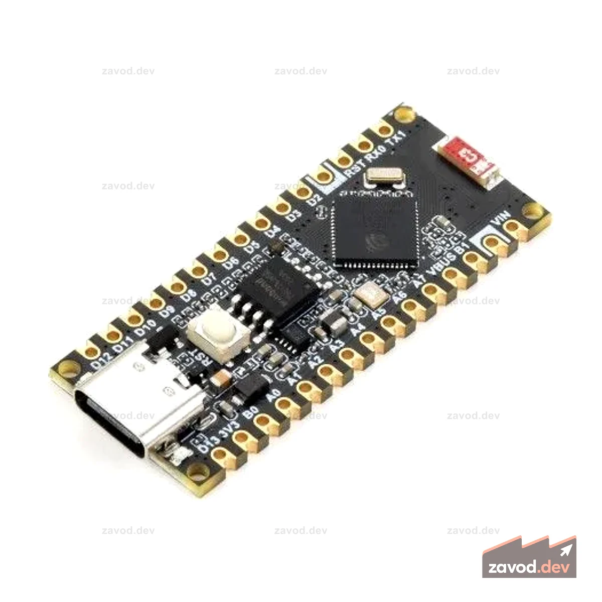 Макетная плата ESP32-S3-Nano, на базе ESP32-S3R8, совместимая