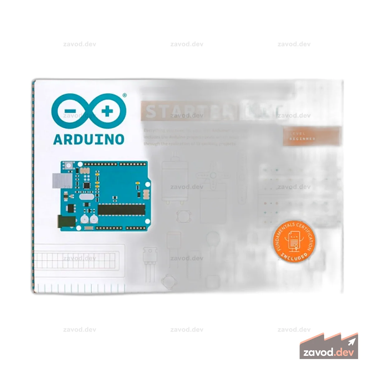 Официальный стартовый комплект Arduino с сертификацией экзамена