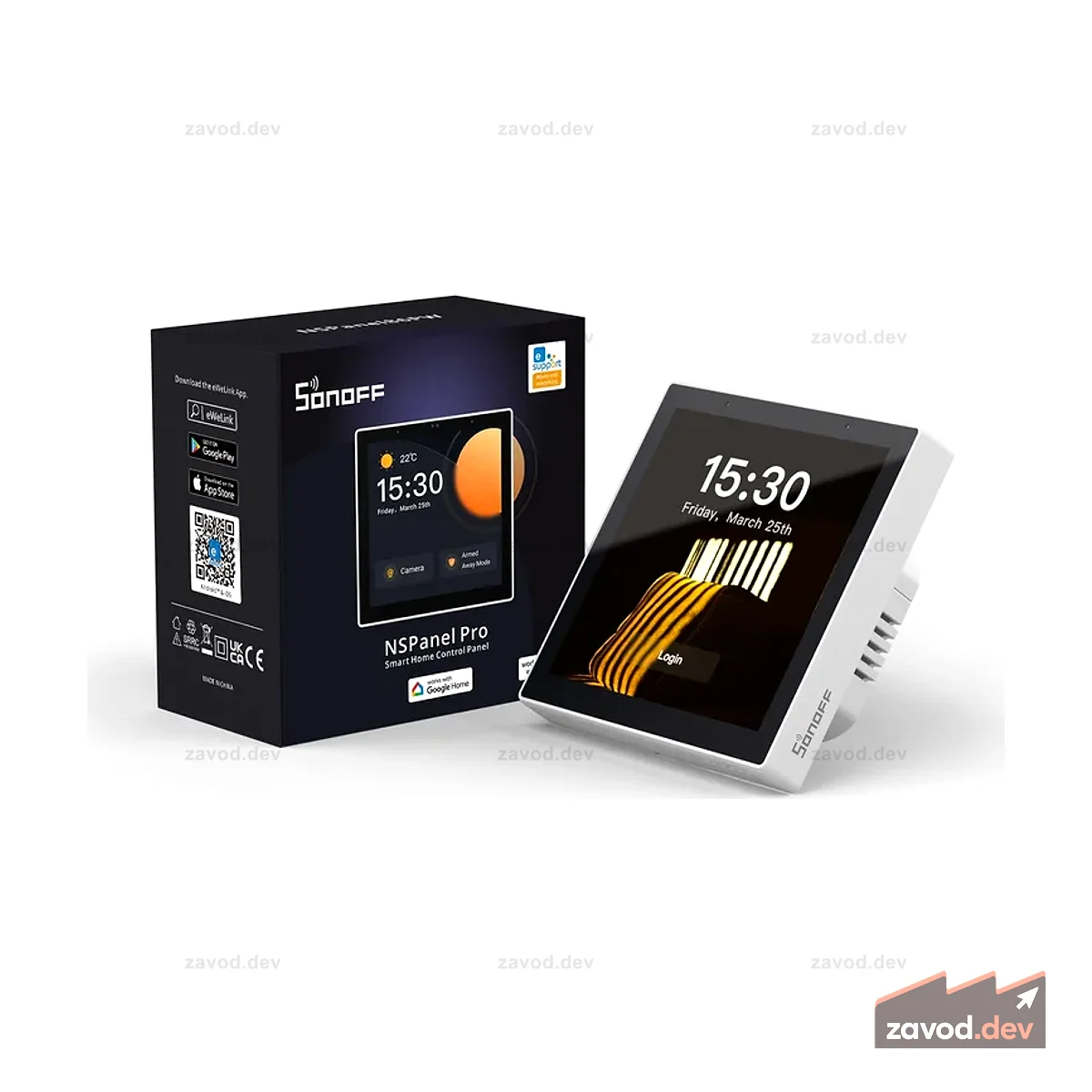 Sonoff Wi-Fi Панель управления умным домом (NSPanel Pro)