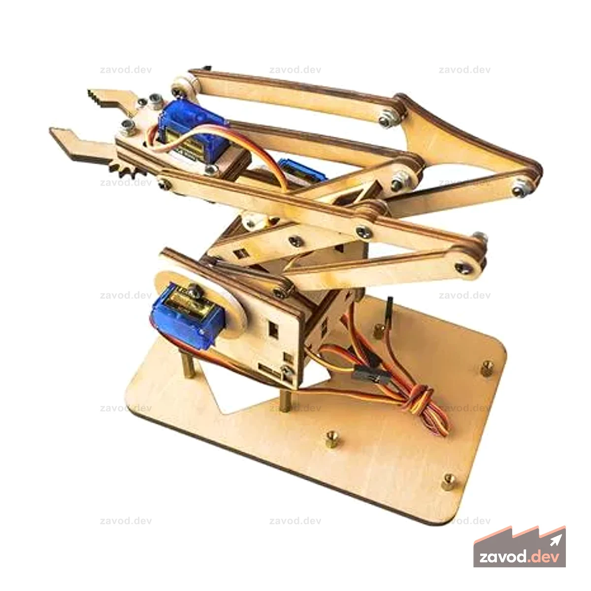 HKD ROBOT GRIPPER ARM + 4 SERVOS