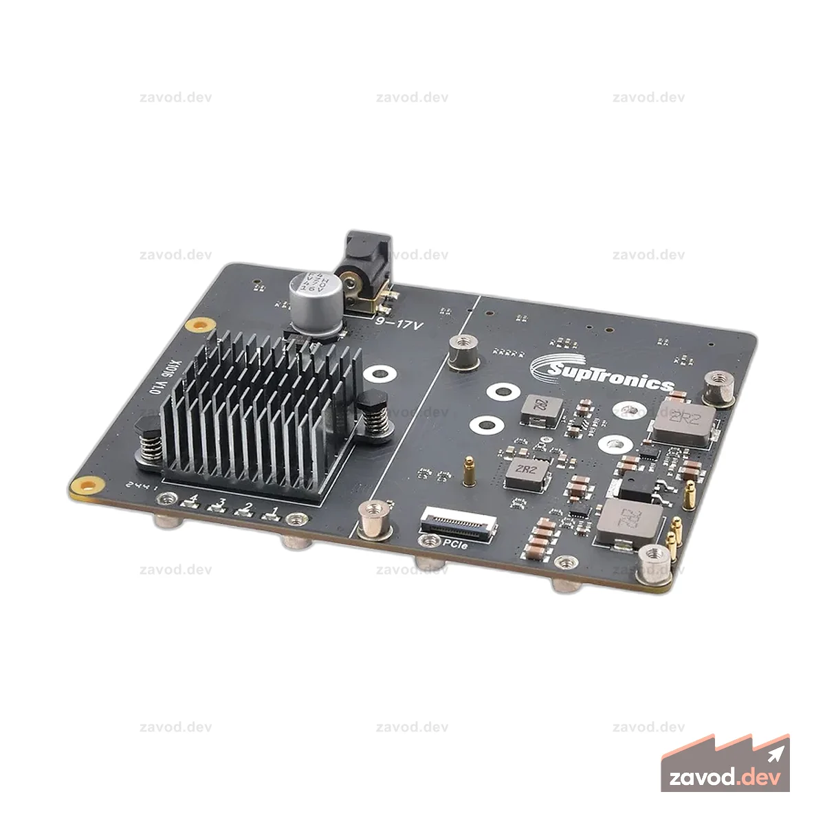 Надстройка SupTronics X1016 с четырьмя слотами NVMe для Raspberry Pi 5