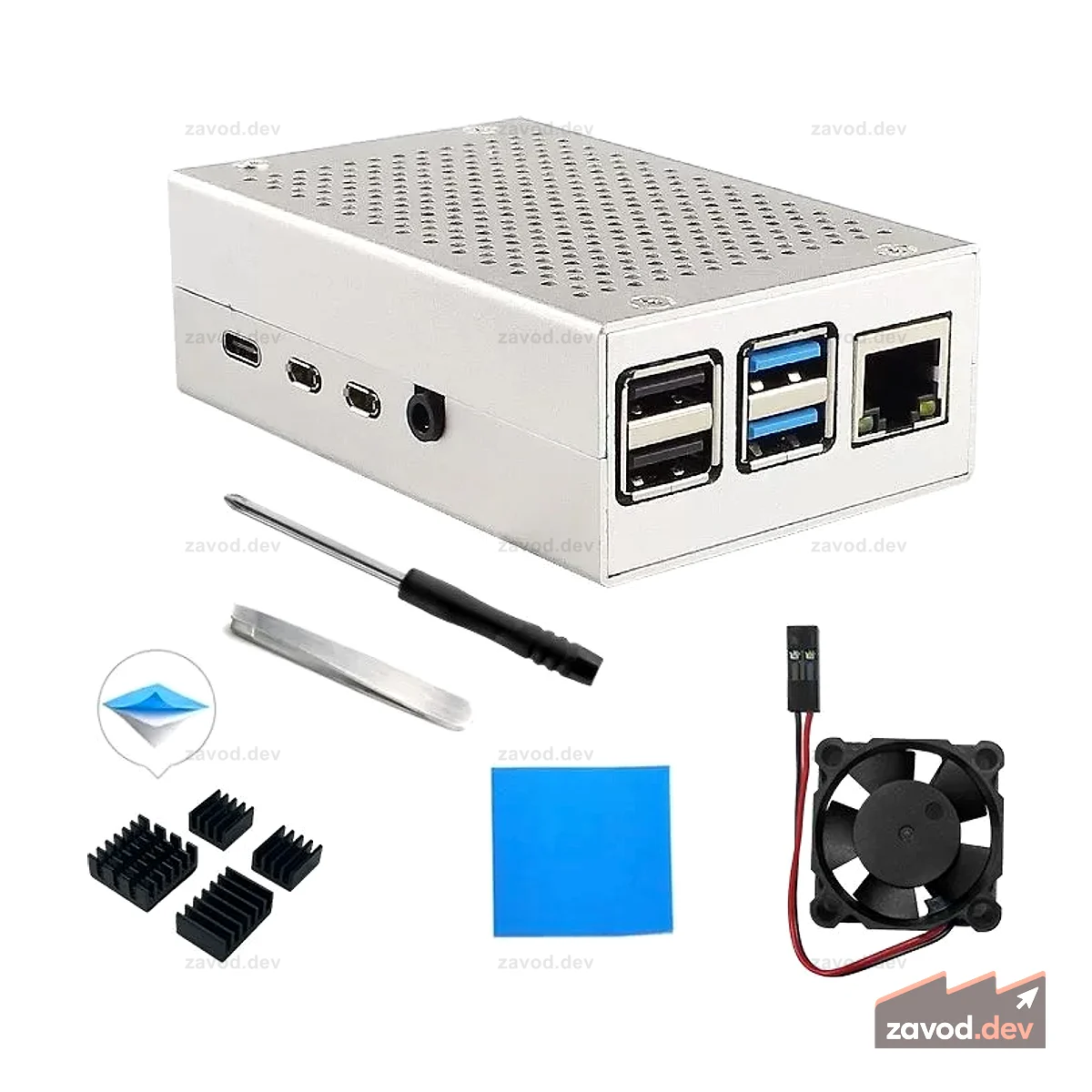 Корпус из алюминиевого сплава для Raspberry Pi 4