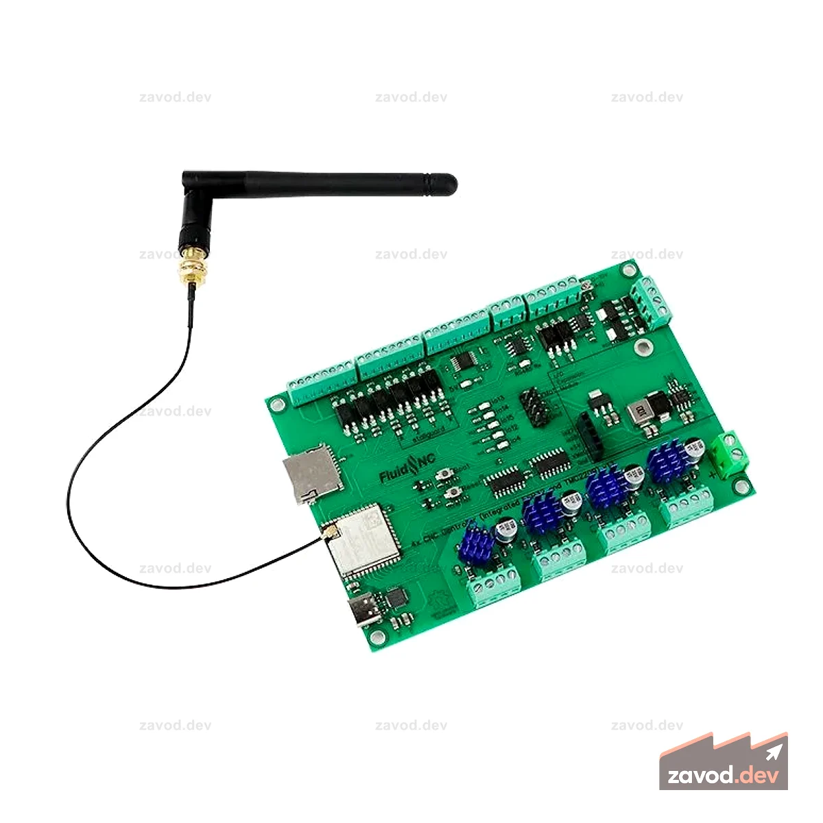 4x контроллер ЧПУ (интегрированный ESP32 и TMC2209)