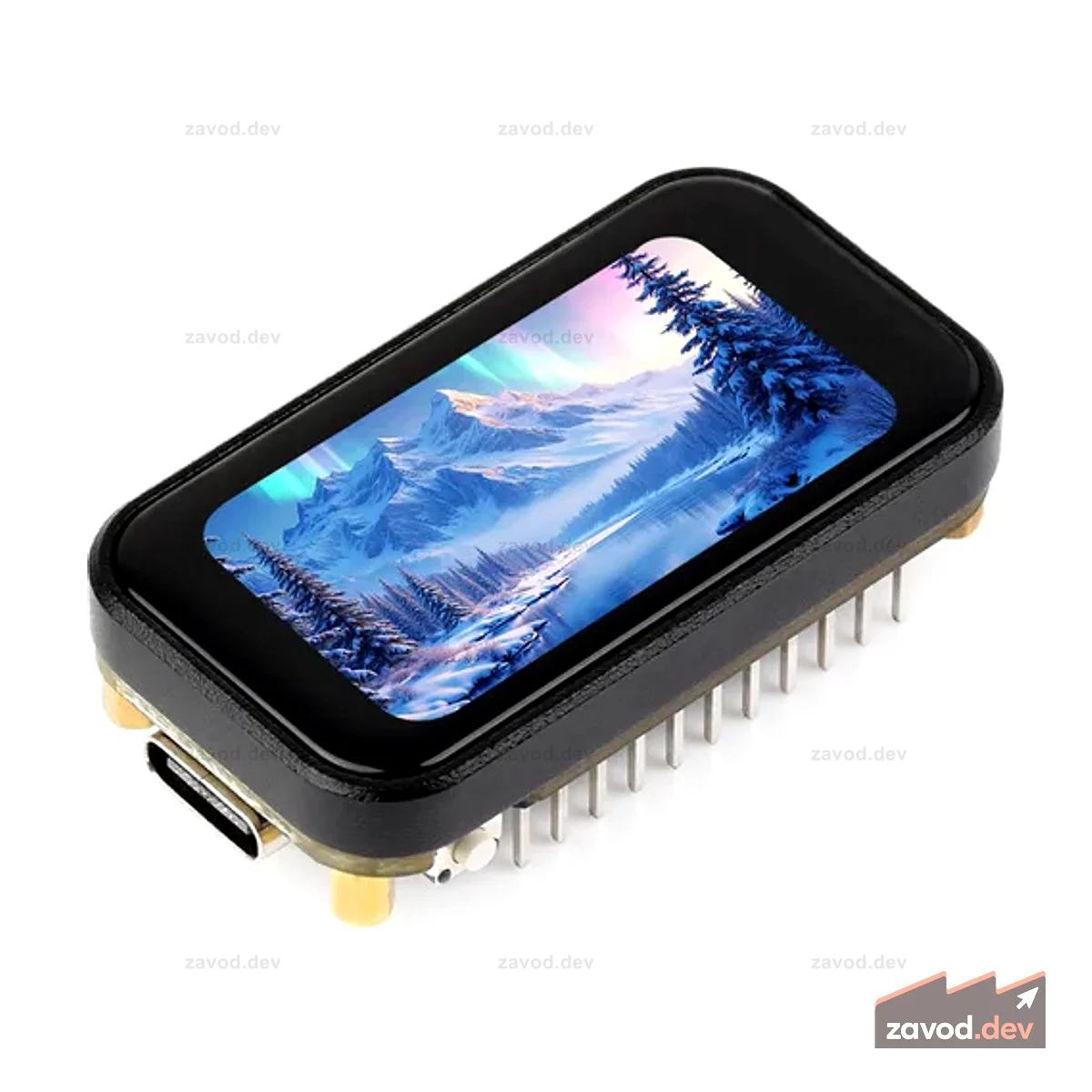 Макетная плата ESP32-S3 с сенсорным дисплеем 1,47 дюйма — Wi-Fi / BLE 5, двухъядерный процессор 240 МГц