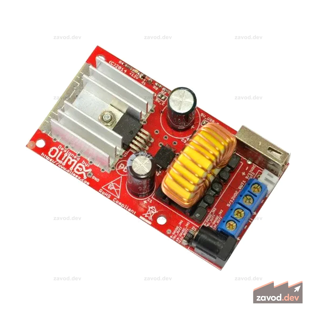 DCDC-36-5-12 - DC-DC STEP DOWN CONVERTER INPUT 9-36VDC FIXED OUTPUT 5V OR 12V DC