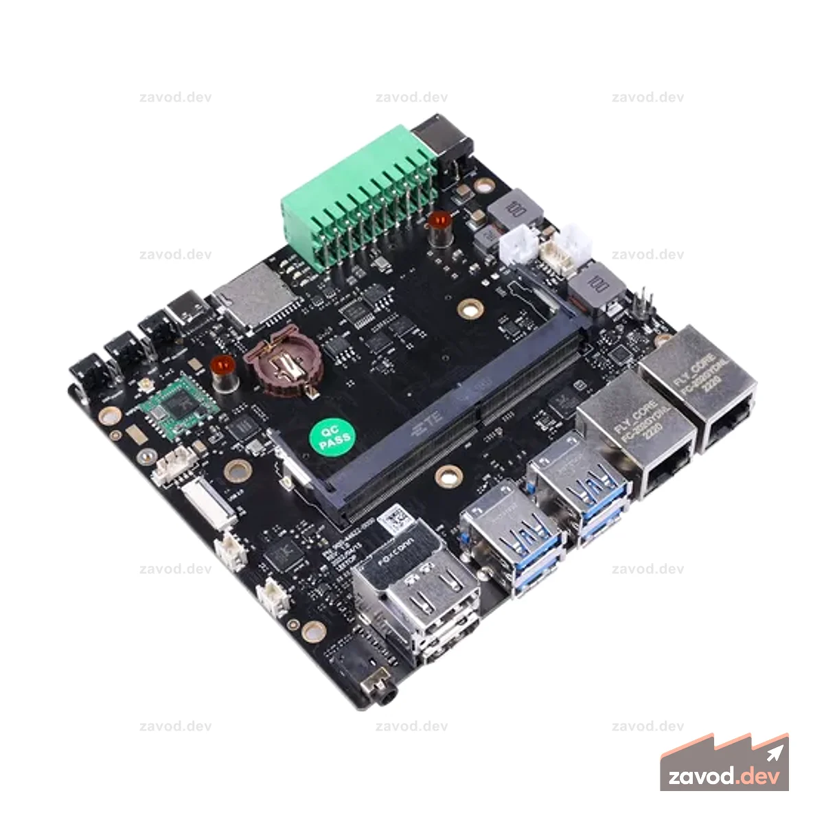 A205E Несущая плата для модуля NVIDIA Jetson Nano/Xavier NX/TX2 NX