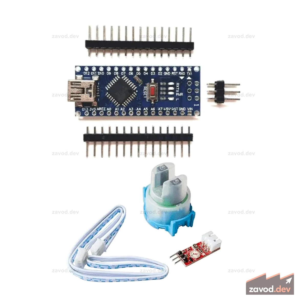Датчик мутности с платой разработки Arduino Nano R3, совместимой с Arduino