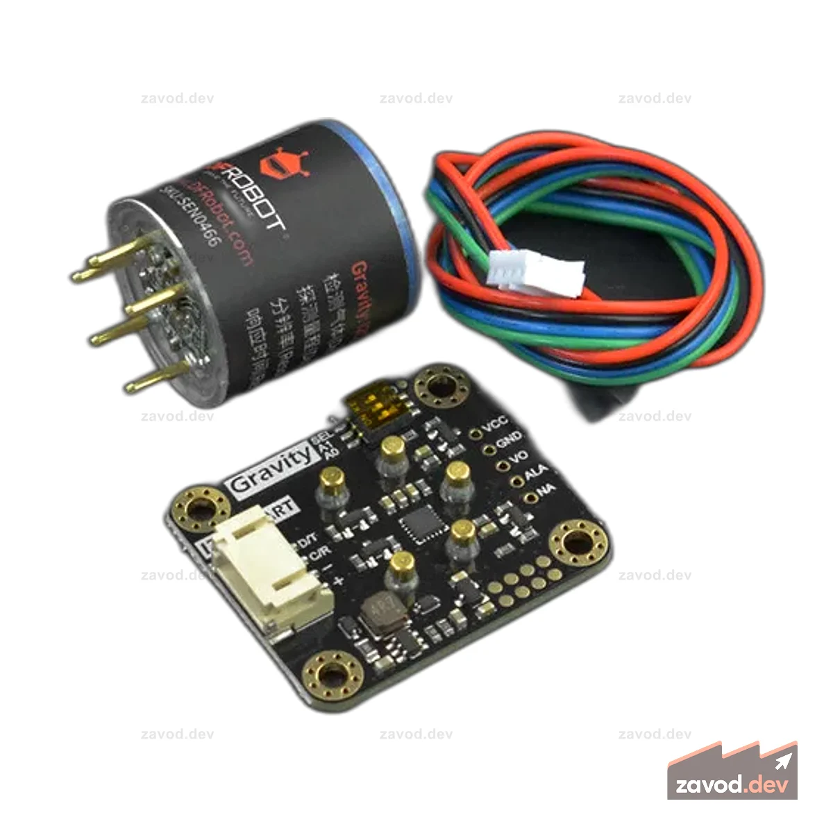 Гравитация: Датчик CO (калиброванный) - I2C и UART