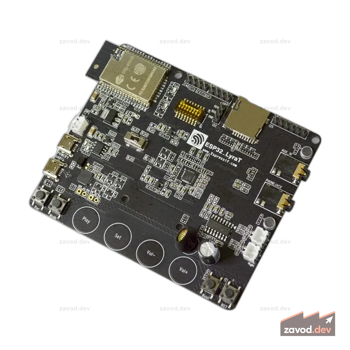 ESP32-LyraT - SPEECH RECOGNITION DEVELOPMENT BOARD