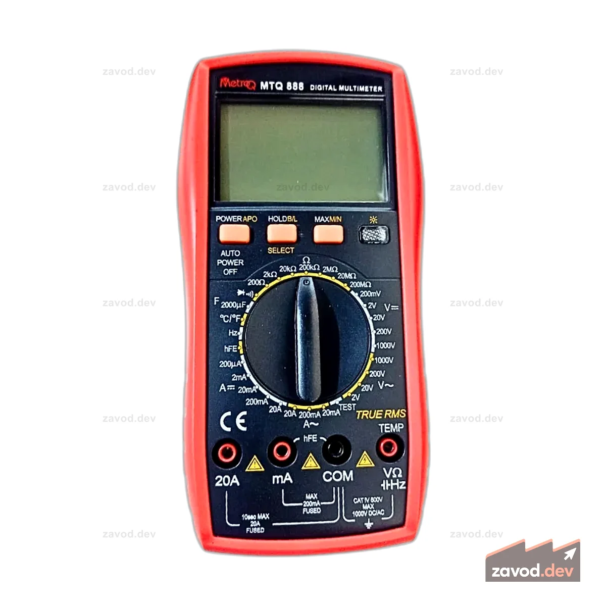 Цифровой мультиметр MetroQ MTQ-888