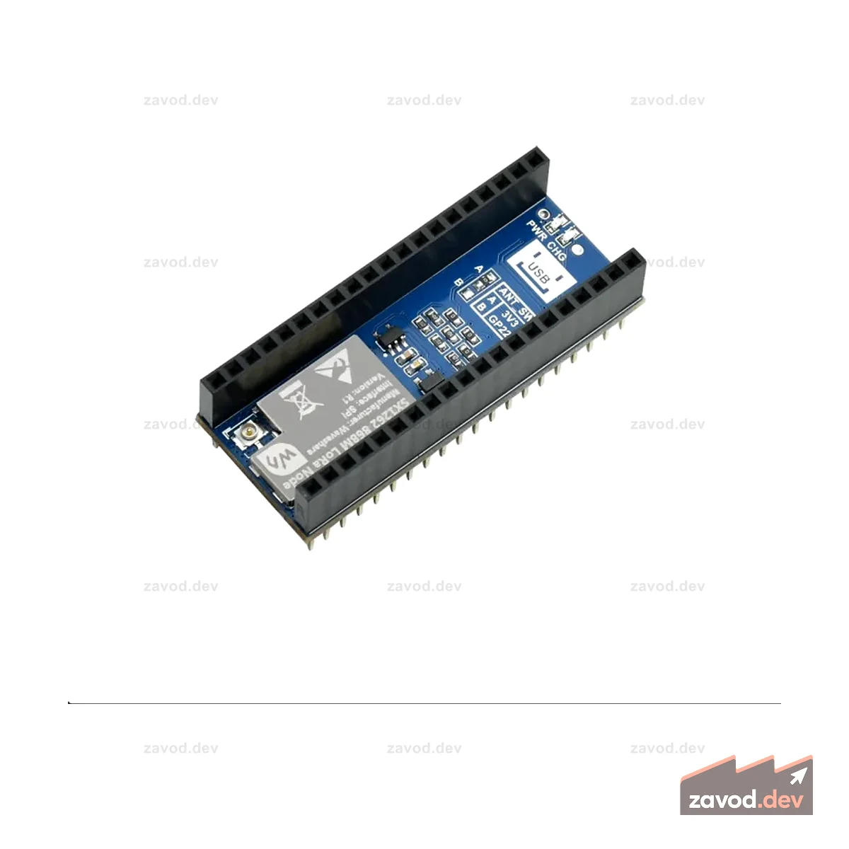SX1262 Узловой модуль LoRa для Raspberry Pi Pico, LoRaWAN, EU868 Band