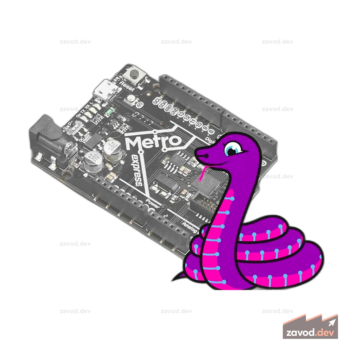 Adafruit METRO M0 Express - разработан для CircuitPython ATSAMD21G18