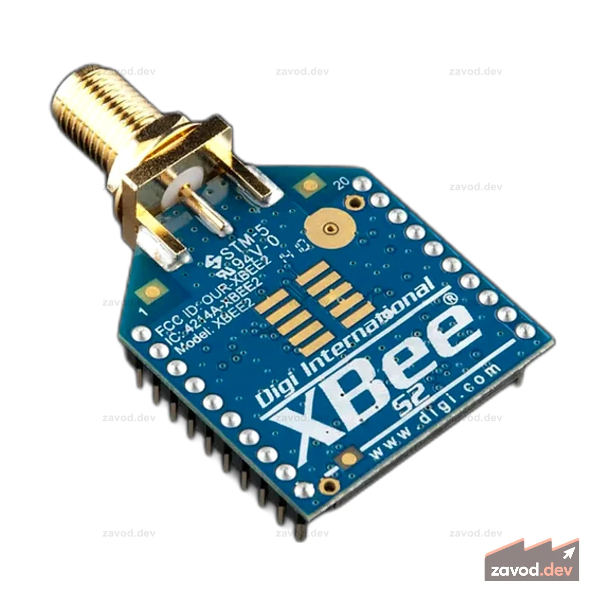 XBee 2мВт RPSMA - Серия 2 (ZB)