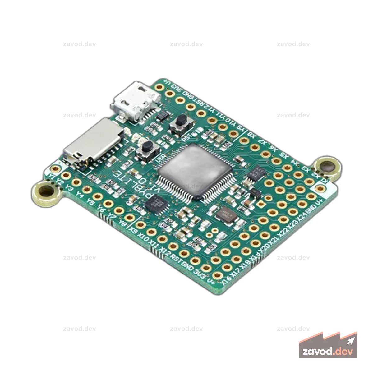 MicroPython pyboard Lite v1.0 с акселерометром