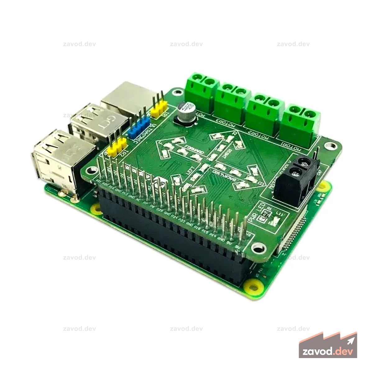 Моторный щит для Raspberry Pi