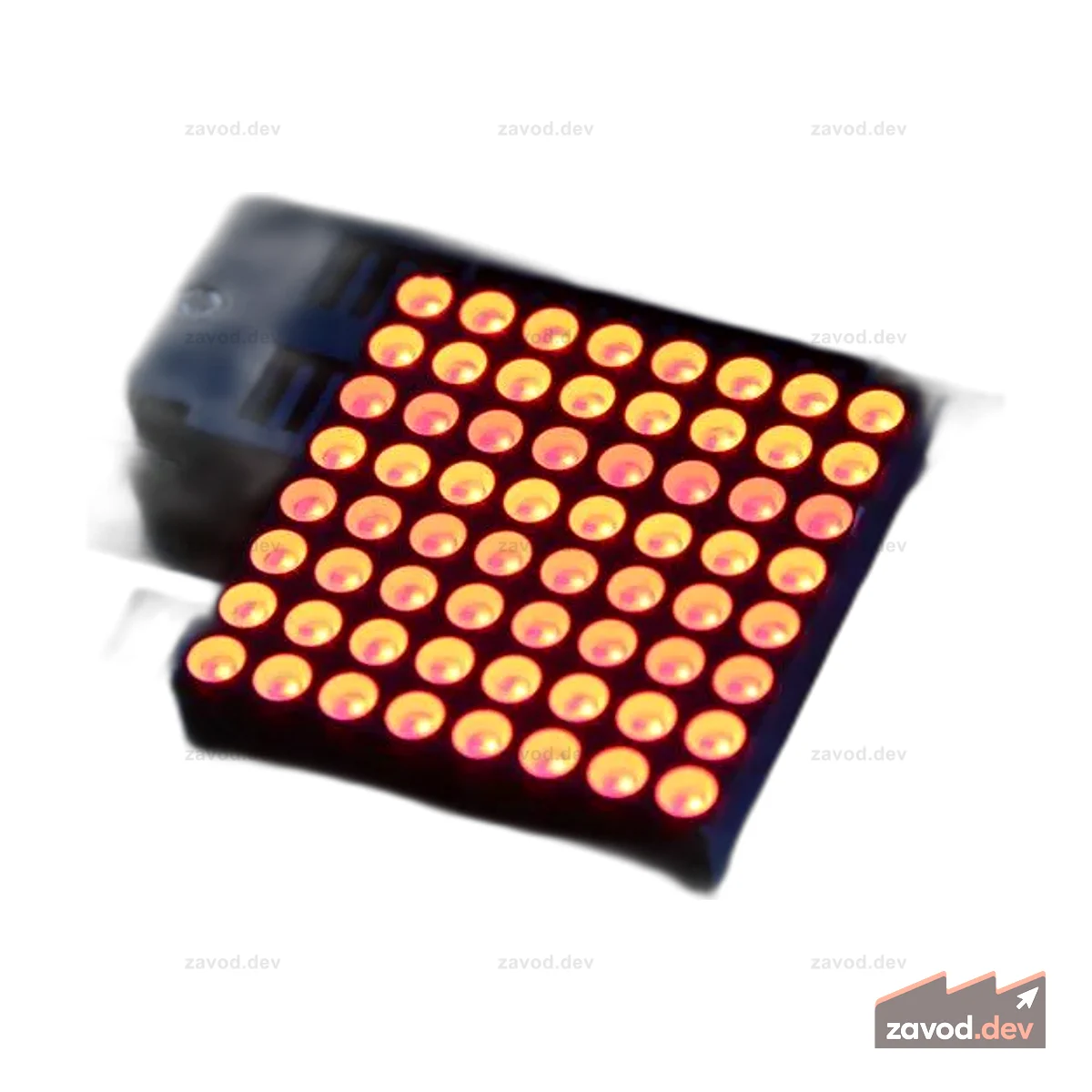 38-мм квадратный матричный светодиод 8*8 в сочетании с общим анодом Grove-Red