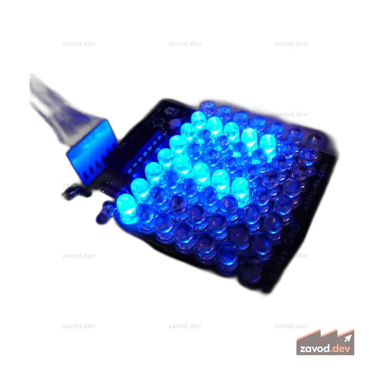 Blinky Grid Синий