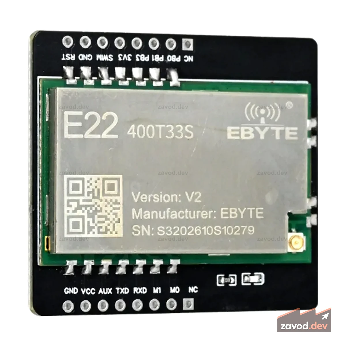 SmartElex E22-400T33S UART 433 МГц LoRa модуль