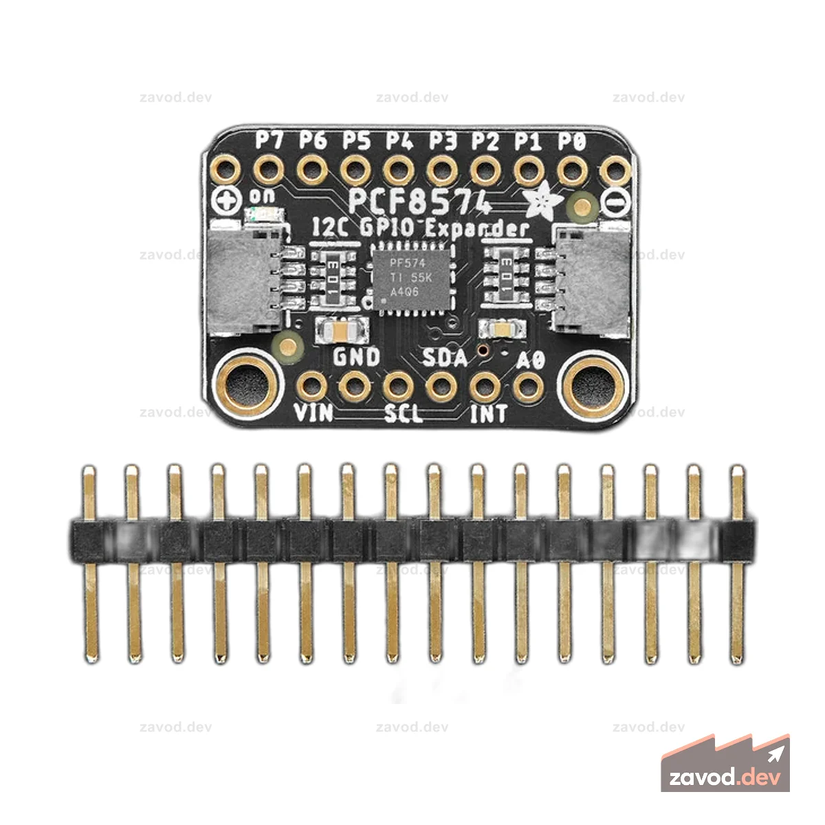 Расширитель Adafruit PCF8574 I2C GPIO Breakout STEMMA QT / Qwiic