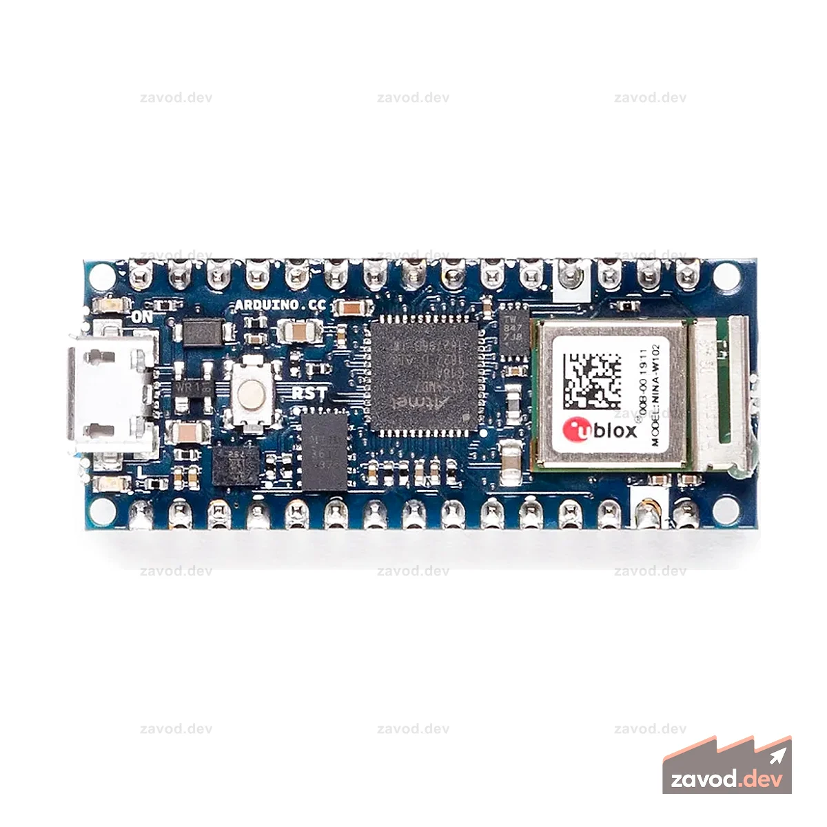 Arduino Nano 33 IoT с разъемами