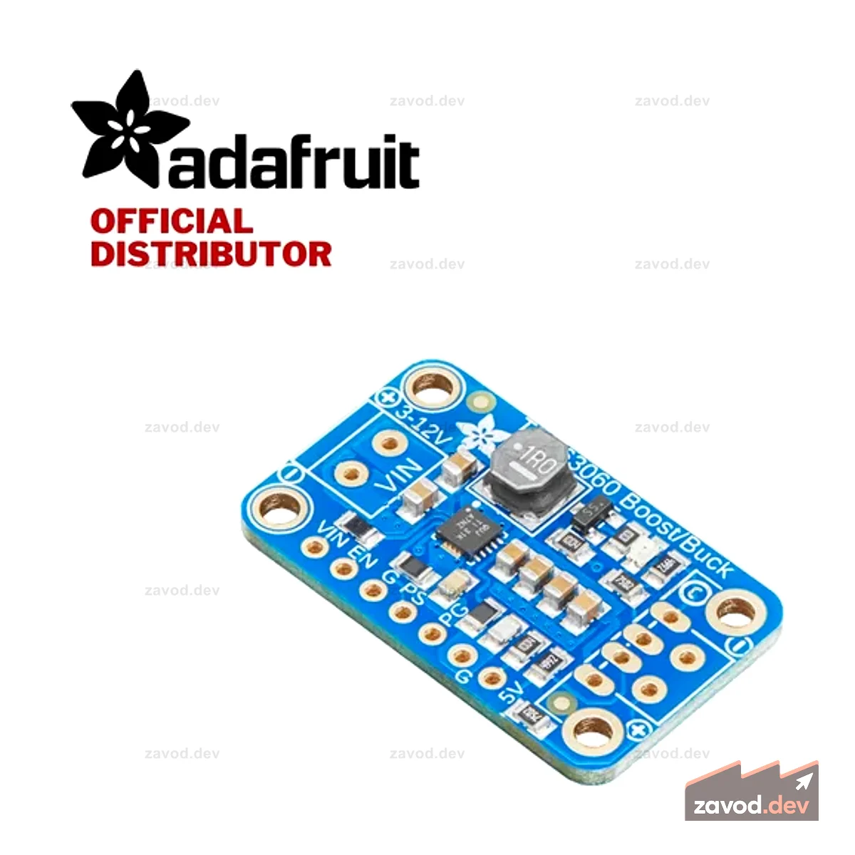 Adafruit VERTER 5 В USB понижающе-повышающий - 500 мА форма 3 В-5 В / 1000 мА форма 5 В-12 В - TPS63060