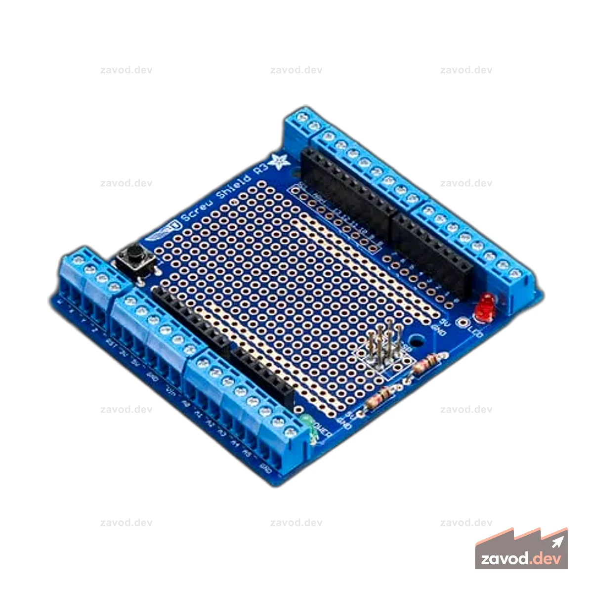Комплект Proto-Screwshield (Wingshield) R3 для Arduino