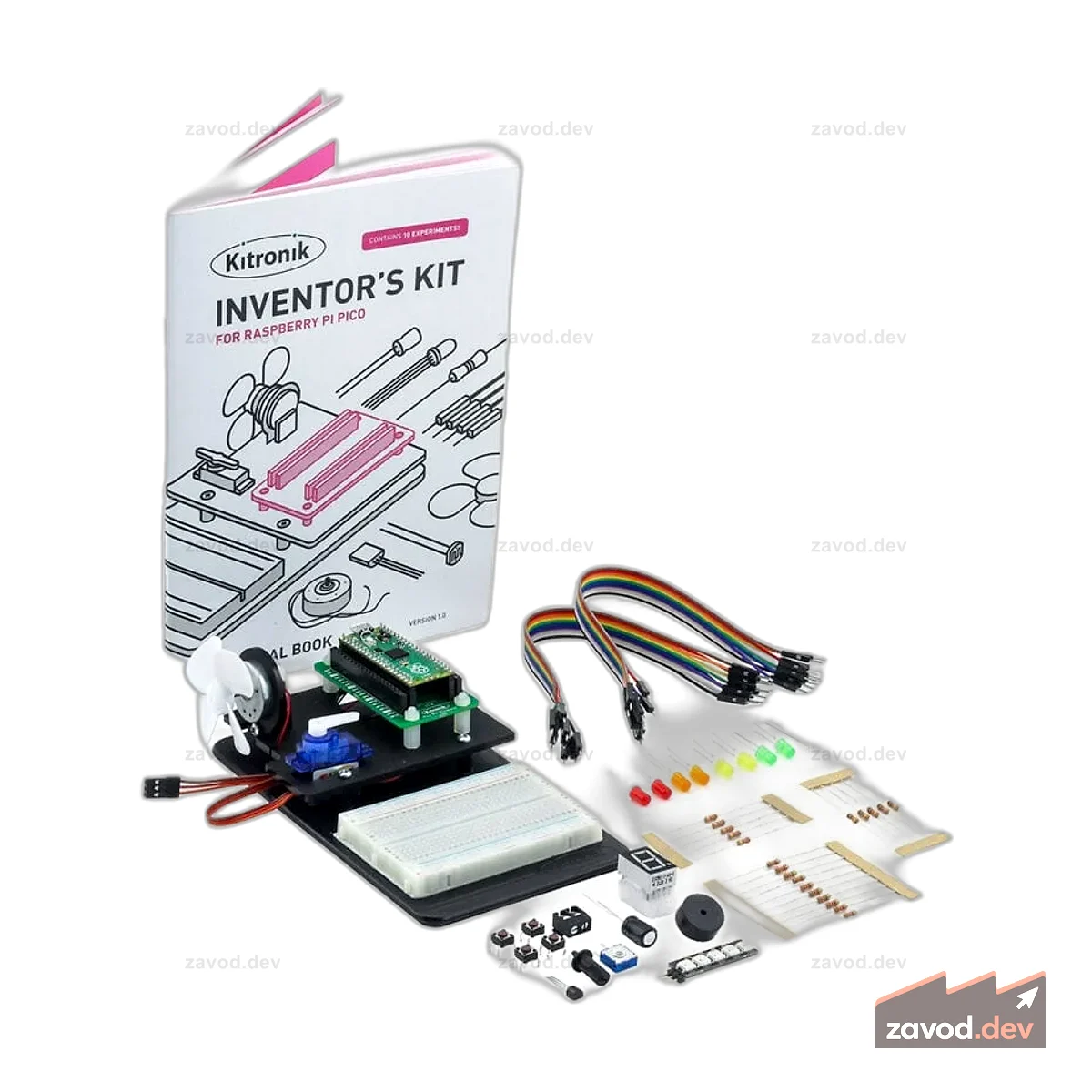 Комплект изобретателя Kitronik для Raspberry Pi Pico