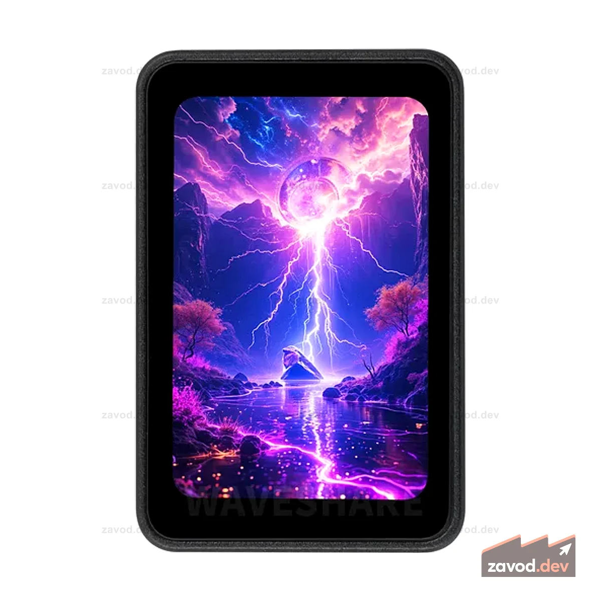 RP2350 Макетная плата AMOLED 1,64 дюйма – 280x456, QSPI, акселерометр и гироскоп