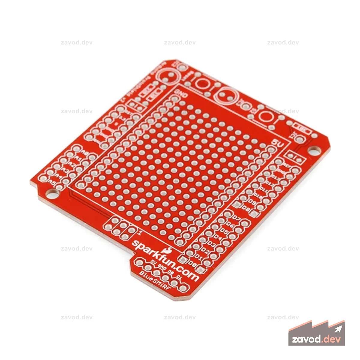 Arduino ProtoShield — голая печатная плата