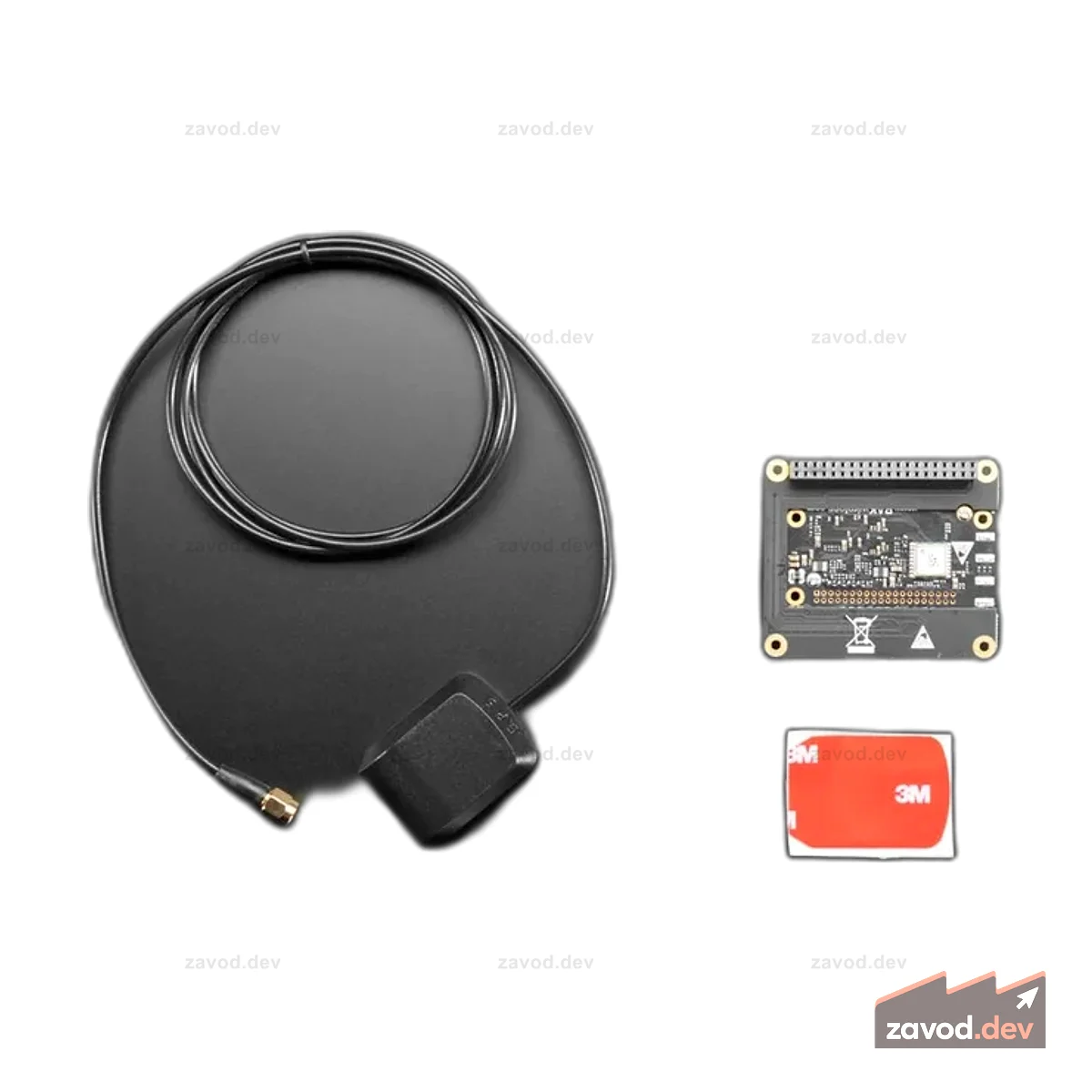 8-канальный шлюз LoRa HAT с антенной LoRa и GPS — SX1301 — Pi не входит в комплект