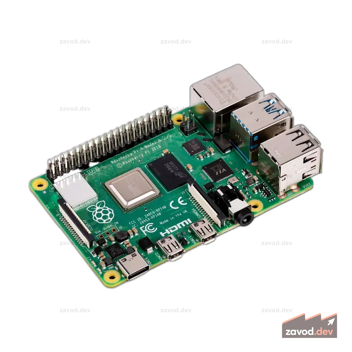 Raspberry Pi 4 Модель B 8 ГБ ОЗУ