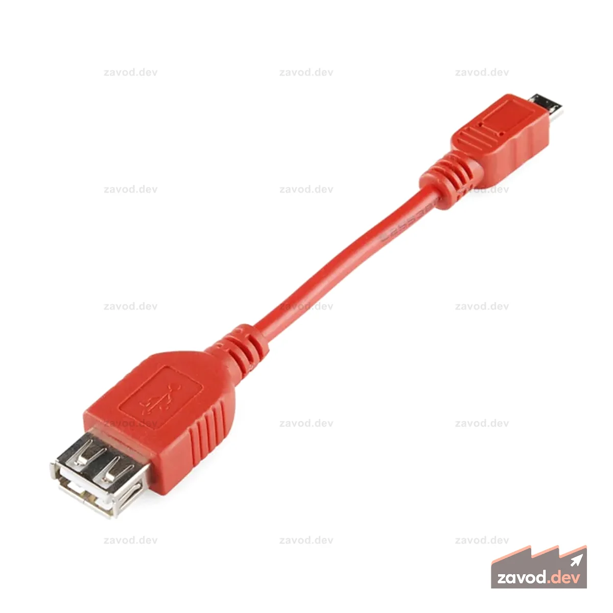 USB-кабель OTG — гнездо A к Micro A — 4