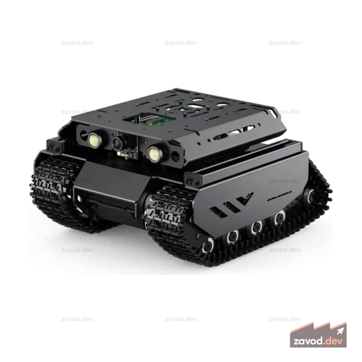 Waveshare UGV Beast Комплект шасси внедорожного робота AI с открытым исходным кодом и Raspberry Pi 4B 4 ГБ - PI4B AI Kit