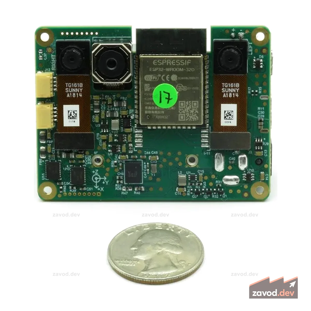 Luxonis OAK-D-IoT-40 Глубина AI ESP32