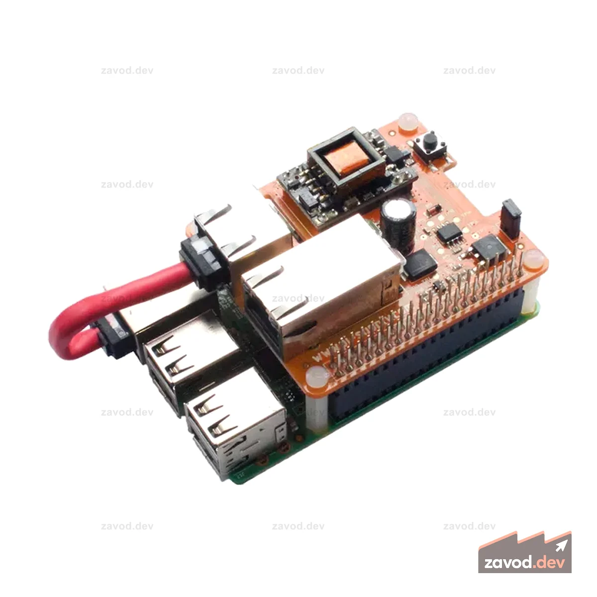 Pi PoE Switch — питание через Ethernet для Raspberry Pi