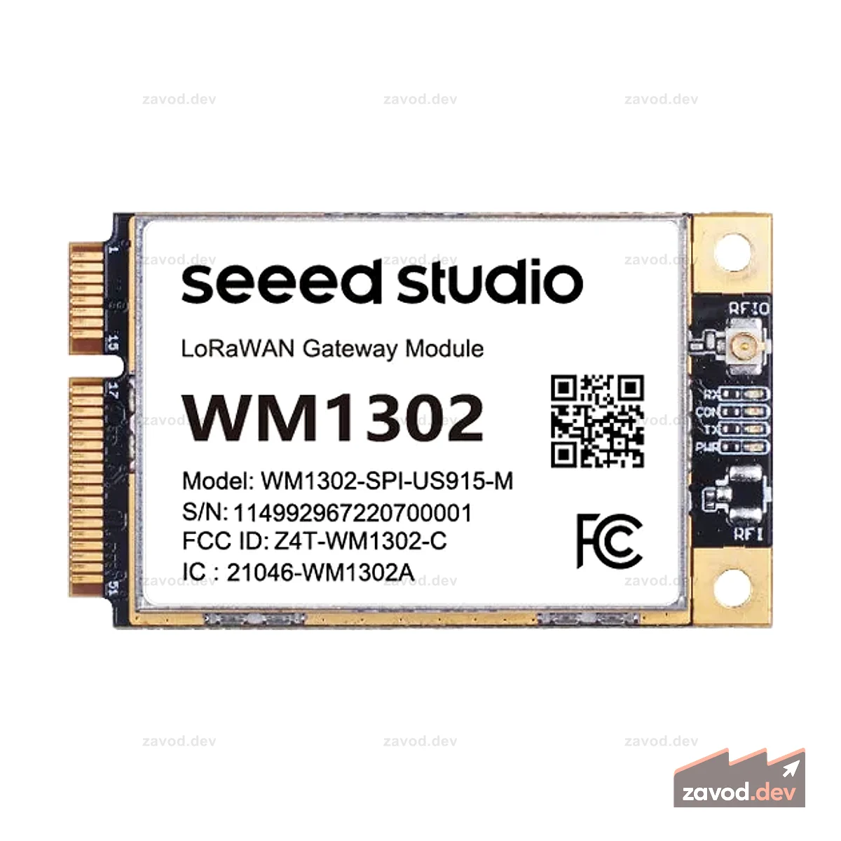 Wio-WM1302 Модуль шлюза LoRaWAN (SPI) — US915
