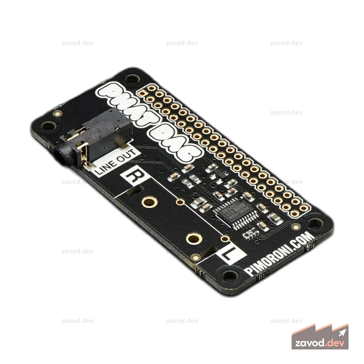ЦАП Pimoroni pHAT для Raspberry Pi Zero