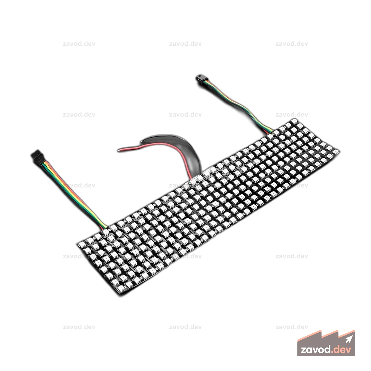Гибкая матрица Adafruit DotStar Matrix 8x32 – 256 светодиодных пикселей RGB
