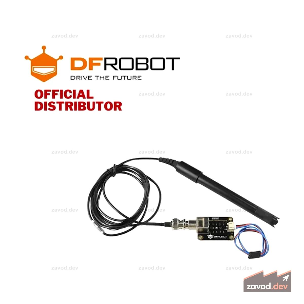 DFRobot Gravity: аналоговый датчик растворенного кислорода/комплект измерителей для Arduino® | СЕН0237-А