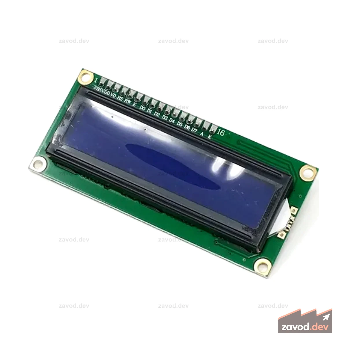 ЖК-дисплей 16x2 с модулем I2C